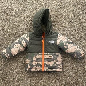 North Face Toddler Camo Reversible Jacket